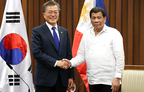 문 대통령, "필리핀은 각별하고 오래된 친구"