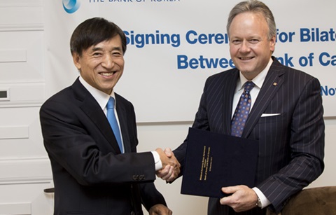 한국∙캐나다, 무기한, 무제한 통화스왑 체결 