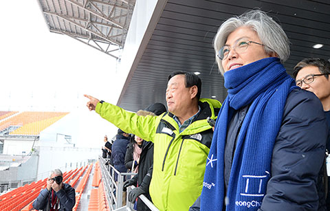 '평창 동계올림픽' 준비 확인한 주한 외교단