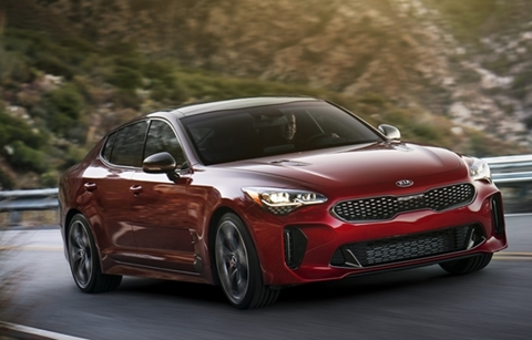 기아 스팅어, ‘2017 올해의 안전한 차’ 선정