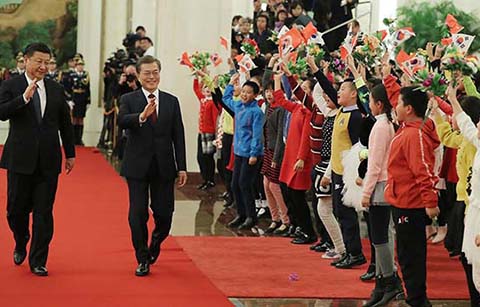 한·중 정상, 대북공조 및 경제협력 동반자관계 발전 합의