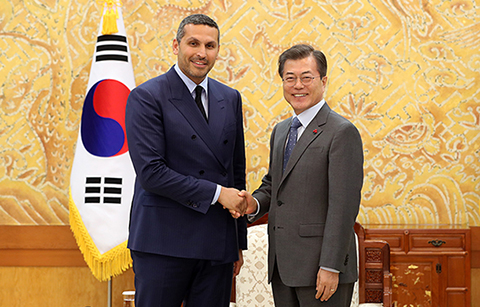 문 대통령, ‘한-UAE 진정한 형제국가로 발전하길’