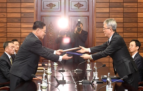 통일부, '북한 예술단 평창 올림픽 파견 합의'