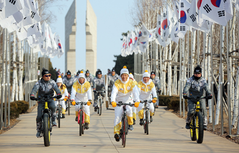 ‘2018 평창 동계올림픽’ 성화 여정 – 강원도