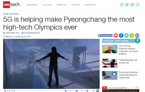 외신들, 평창 올림픽 호평 ‘최첨단, 안전, 평화’