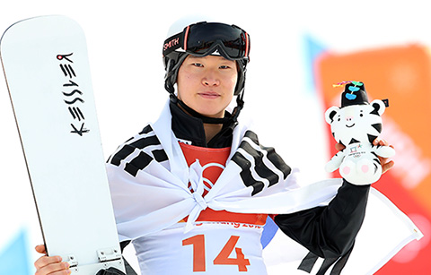 이상호, 한국 설상 첫 은메달 획득