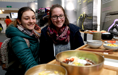평창 찾은 외국인, “한국의 맛에 반했어요”