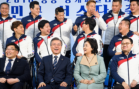 우리들의 영웅 패럴림픽 국가대표 출정