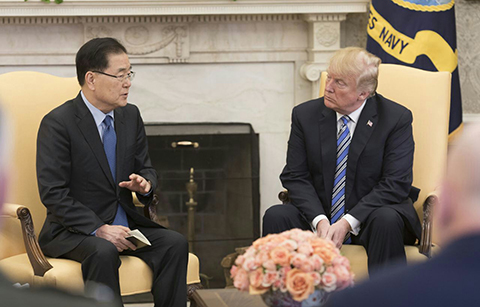 문 대통령, “북미 대화는 한반도 평화를 일궈낼 역사적 이정표”