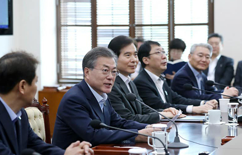 문 대통령, “남북∙북미 대화 성공하면 세계사 극적인 변화”