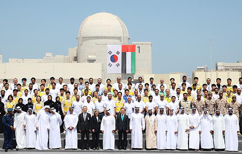 문 대통령, 바라카 원전 1호기 완공식 참석