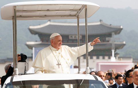 프란치스코 교황 ”한반도 대화 결실 기원”