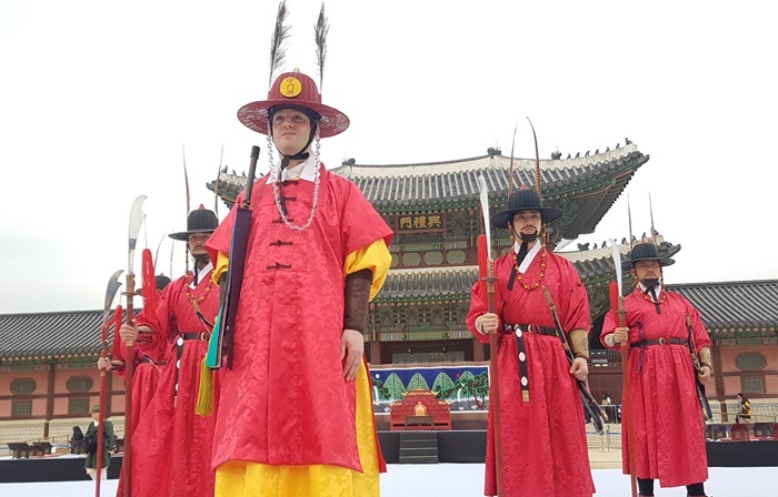 최초 외국인 경복궁 명예수문장 ‘마크 테토’
