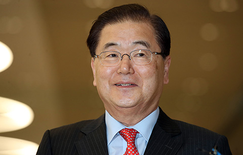 정의용 국가안보실장 “미 안보보좌관과 남북회담 논의”