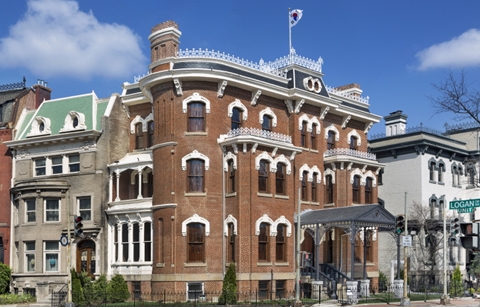 일제에 빼앗긴 주미대한제국공사관, 113년 만에 태극기 게양