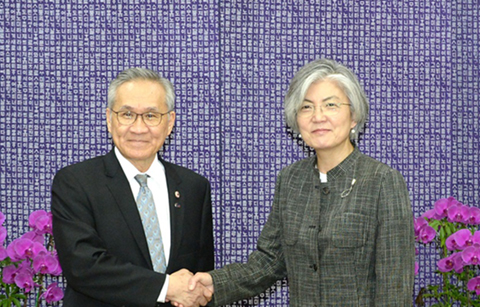 한-태국 외교장관 회담 “한반도 비핵화 지지”