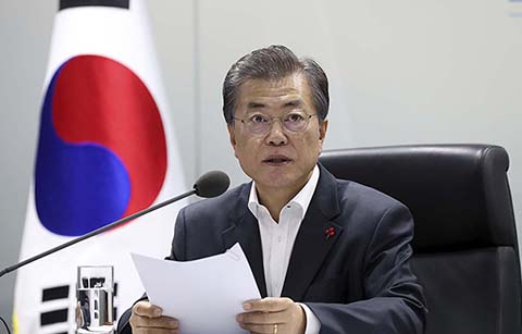 문 대통령 “북미정상회담 무산에 매우 유감”