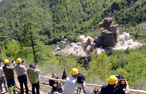 북한 풍계리 핵실험장 폐기… ‘완전한 비핵화’ 첫걸음