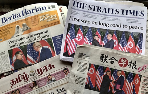 [Now in 싱가포르1] ‘빅 데이’ 보낸 싱가포르… 북미회담 여파 여전