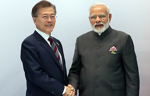 문 대통령, 인도•싱가포르 국빈 방문 “신남방정책 본격 이행”