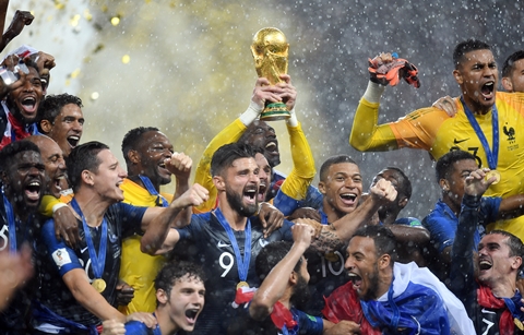 프랑스, 20년 만에 월드컵 정상 탈환