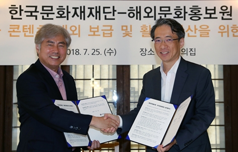 해외문화홍보원, 문화재재단과 손잡고 한국문화 알린다