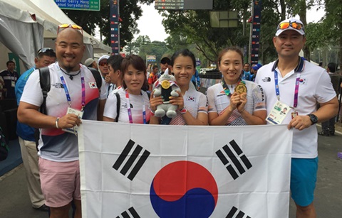 [아시안게임 하이라이트 Day 5] 사이클, 한국에 네 번째 금메달 선사해
