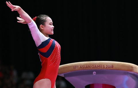[아시안게임 하이라이트 Day 6] 여자 기계체조 금메달… 32년 만의 쾌거