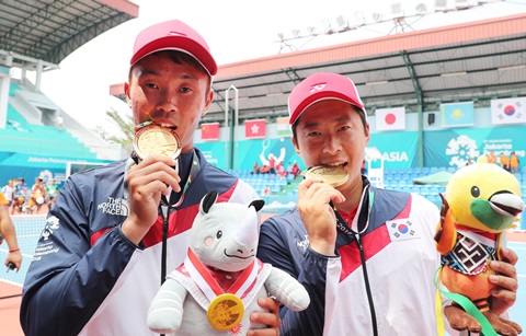 [아시안게임 하이라이트 Day 12] 한국 유도·정구, 금메달 3개 캐냈다 