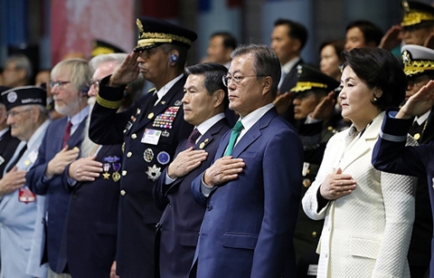 “장병들이 주인공” 건군 70주년 ‘국군의 날’ 기념식