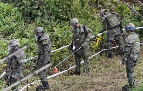 ‘평화의 시작’… DMZ 지뢰 제거 현장