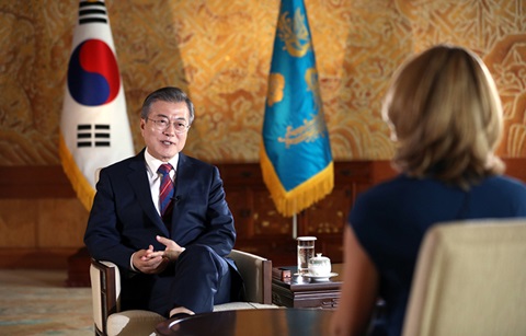 문 대통령 “종전선언 한미 공감대… 시기 문제”