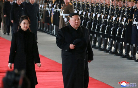 김정은 방중… 청 “북미회담 디딤돌 되길”