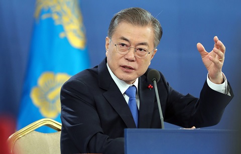 [대통령 신년회견 외교·안보] “김 위원장 방중, 2차 북미회담 성공에 긍정적”