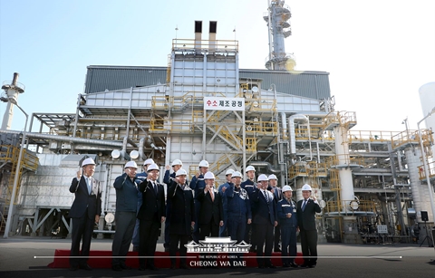 한국 정부, 수소차·연료전지로 수소경제 활성화