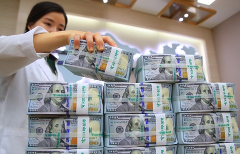 한국 1월 말 외환보유액 ‘사상 최대’ 