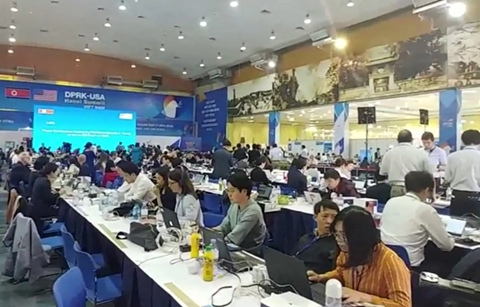 [이 시각 하노이] 28일 오후, 프레스센터 풍경은?