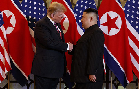 남북미 정상, 대화 재개 공감 