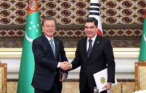 한-투르크메니스탄 “에너지, 인프라 분야 협력 확대”