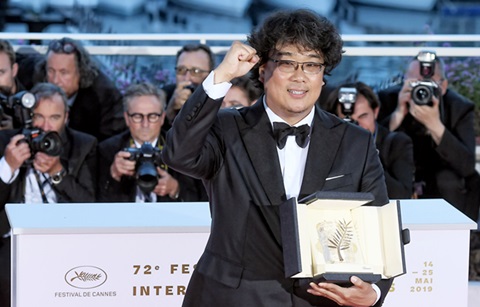 영화 ‘기생충’, 한국 최초 황금종려상 수상