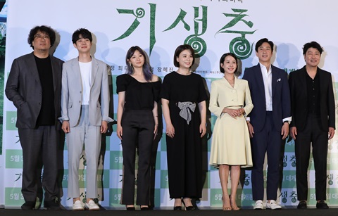 영화 ‘기생충’을 향한 뜨거운 취재 열기