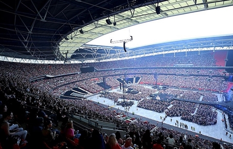 팝의 성지 웸블리 공연 성공리에 마친 방탄소년단