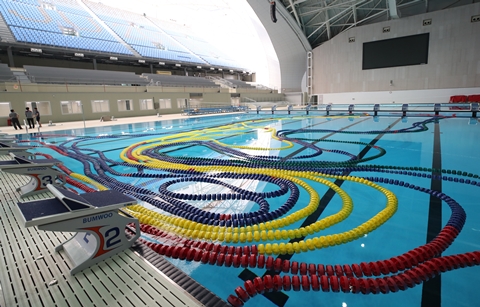 세계인의 수영축제 준비 끝!