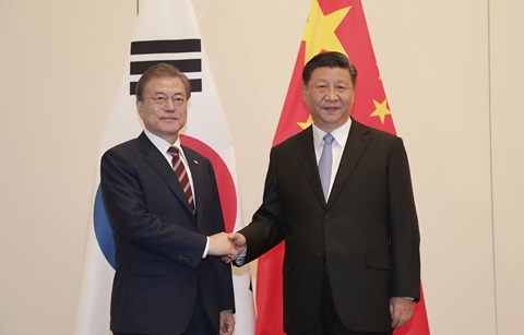 한·중 정상, 한반도 비핵화·평화 정착 공감