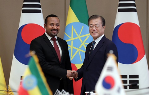 한-에티오피아 정상회담 개최