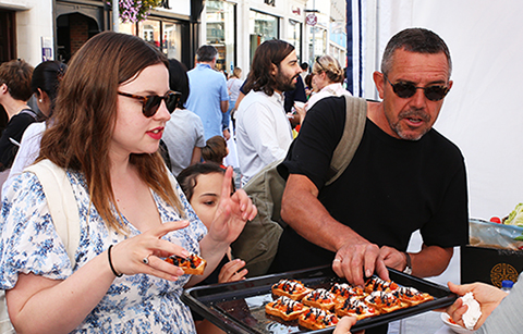 영국서 선보인 한국 ‘사찰김치’
