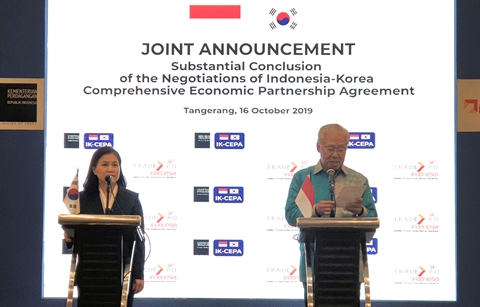 한-인니 CEPA 실질타결