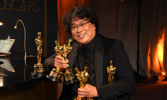 ‘기생충’ 아카데미 4관왕에 아시아 매체 찬사 이어져