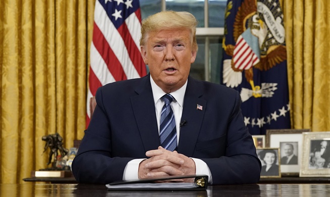 한국의 코로나19 대응 긍정 평가한 트럼프 미국 대통령과 미국 하원의원