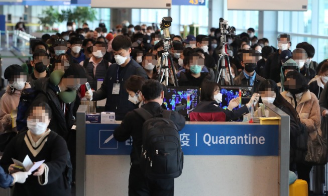 22일부터 유럽발 입국자 코로나19 진단 검사